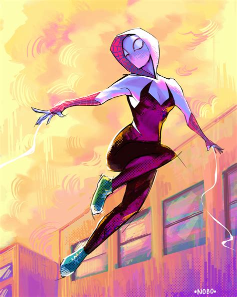 spider gwen fan art